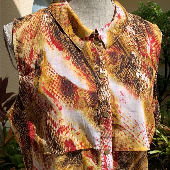 Vintage Sunny Leigh Button Down Shirt - Picture 10 of 11